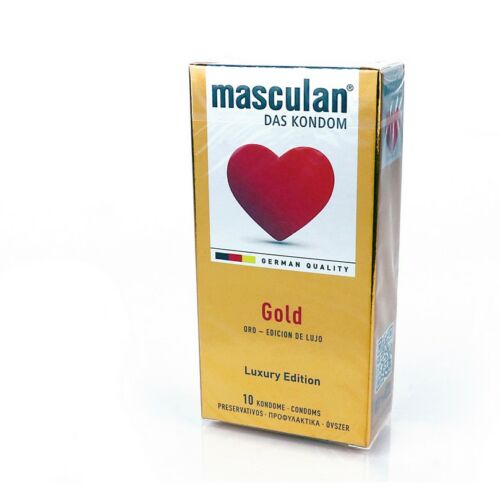 Masculan GOLD gumióvszer, 10 db